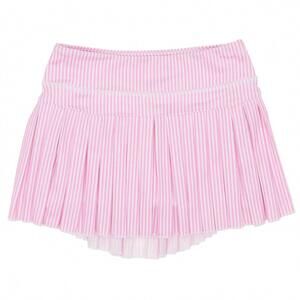 NEW AZARHIA girls mini pleated skort in pink stripe